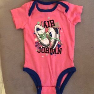 Jordan onesie & matching hat with bib